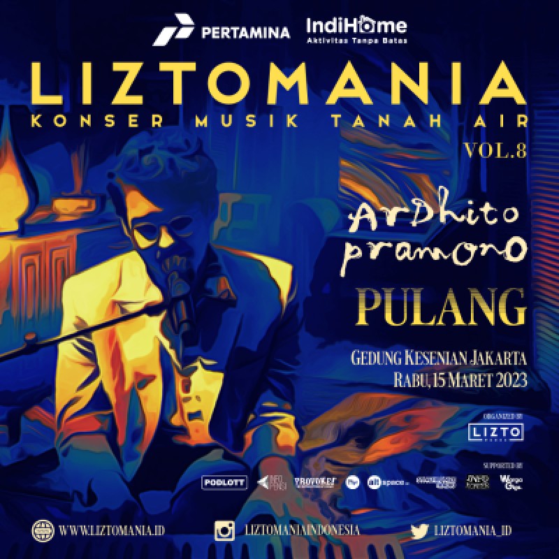 Konser Liztomania Kembali Lagi Bersama Ardhito Pramono